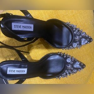 Steve Madden spike and stone heel